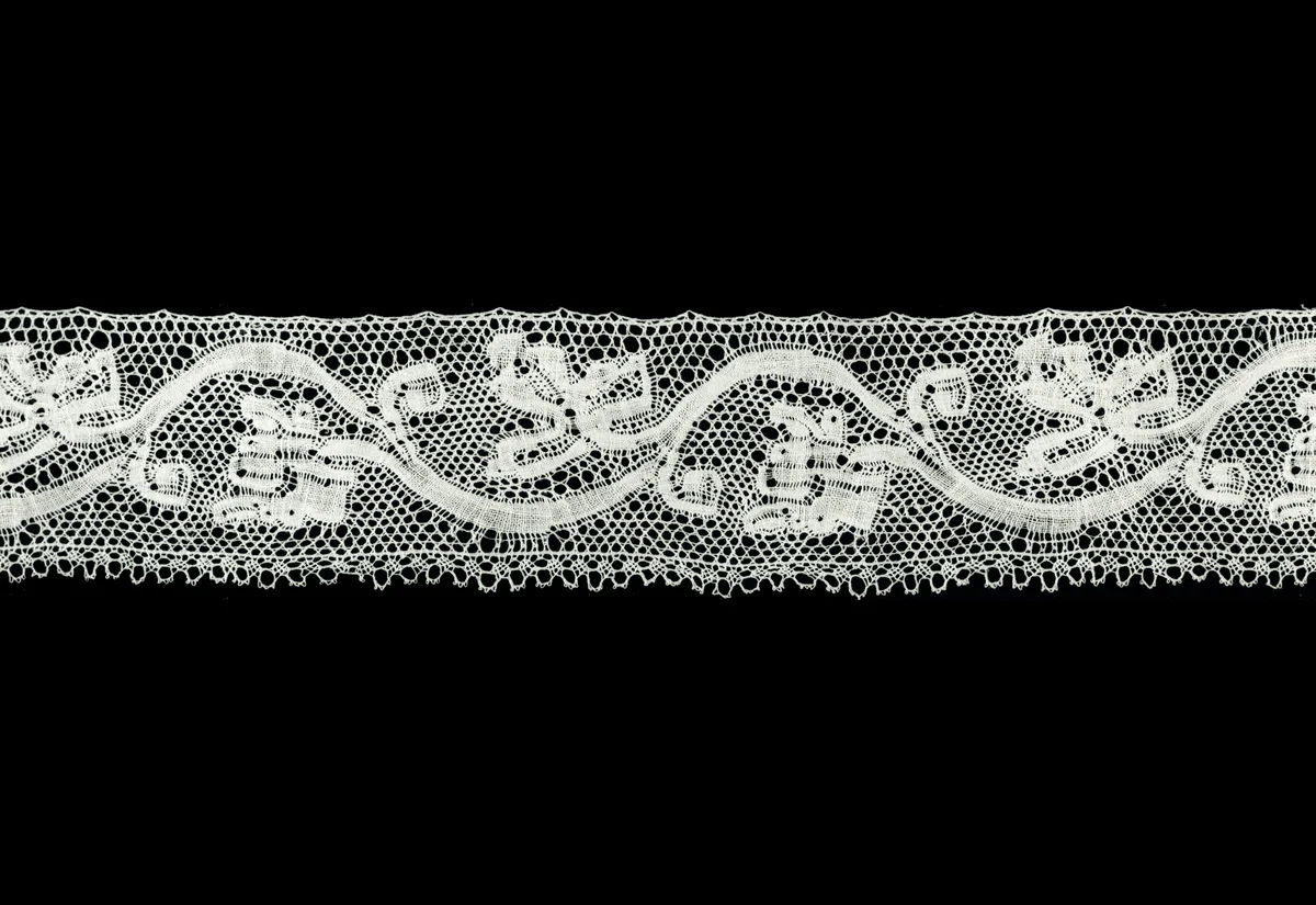 Border by Italy, textile, 1750-1825