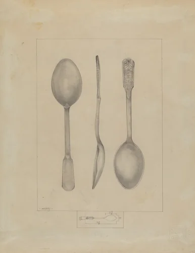 American Pewter Kerfoot by Henry Meyers, index of american design, 1936