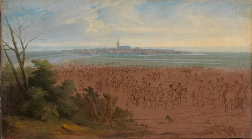 Untitled by Adam Frans van der Meulen, painting, 1672-1690