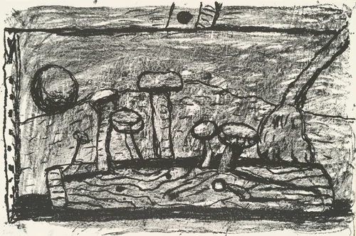Easel [special proof] by Philip Guston, print, 1979-1981