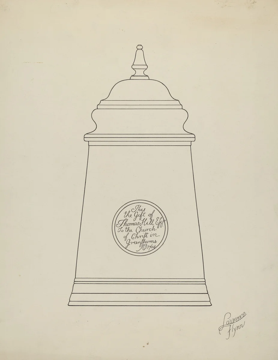 Tankard by Lawrence Flynn, index of american design, 1939