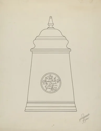 Tankard by Lawrence Flynn, index of american design, 1939