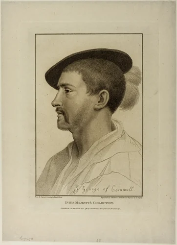 Sir Simon George (of Cornwall) by Francesco Bartolozzi, print, 1796