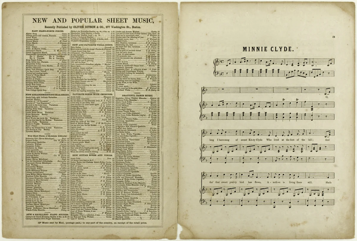 Minnie Clyde by Winslow Homer, print, 1857