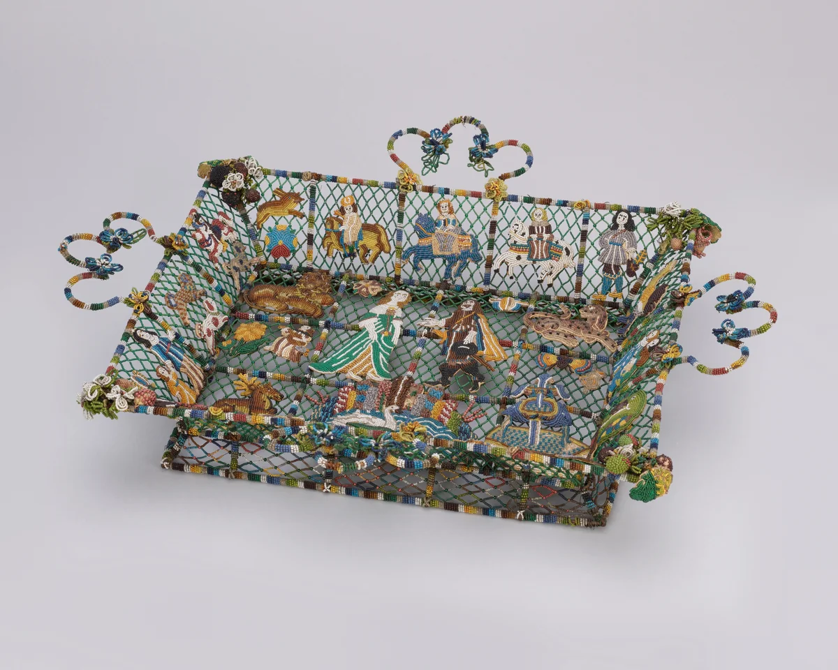 Basket by England, other, 1640-1650