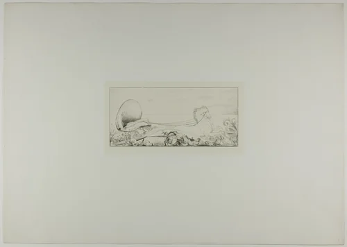 Triumph, plate five from A Glove by Max Klinger, print, 1881