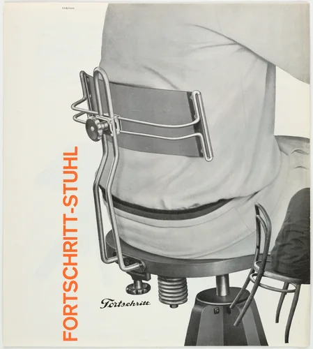 Fortschritt-Stuhl by Johannes Canis, design, 1928