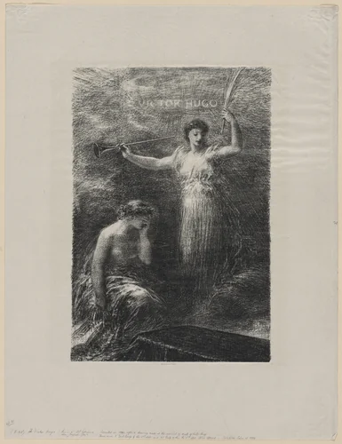 À Victor Hugo by Henri Fantin-Latour, print, 1889
