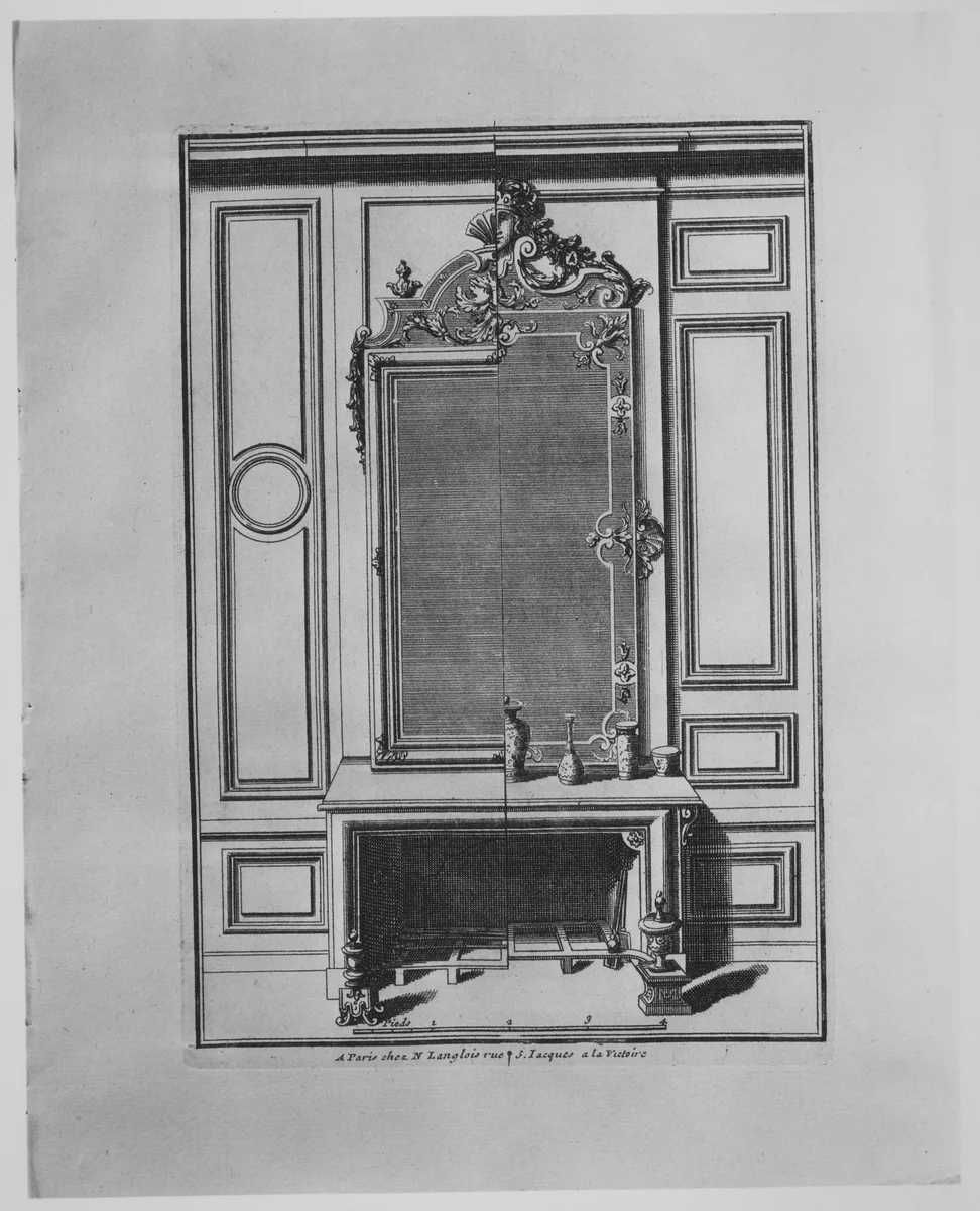 Cheminées a la Royalle... by Pierre Le Pautre, book, 1675-1935