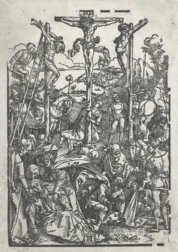 Kruisiging by Unknown, print, 1503-1504