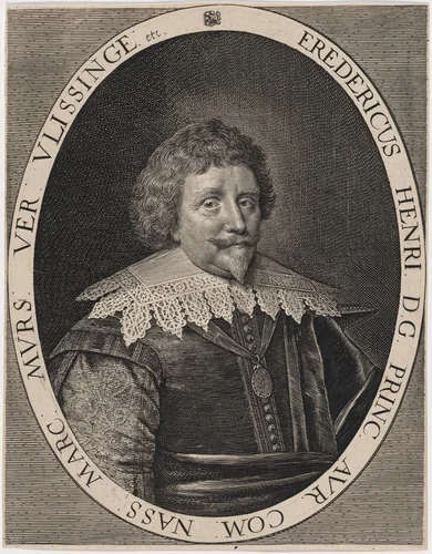 Frederick Henry of Nassau by Crispyn van den Queboorn, print, 1604-1652