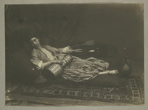 [Reclining Odalisque] by Roger Fenton, photograph, 1858