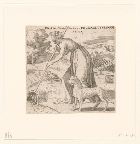 Valstrik by Unknown, print, 1533-1567