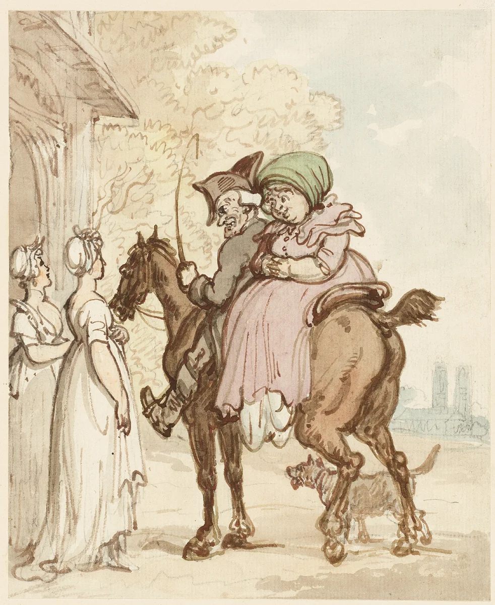 Vicar of Wakefield by Thomas Rowlandson, painting, 1776-1827