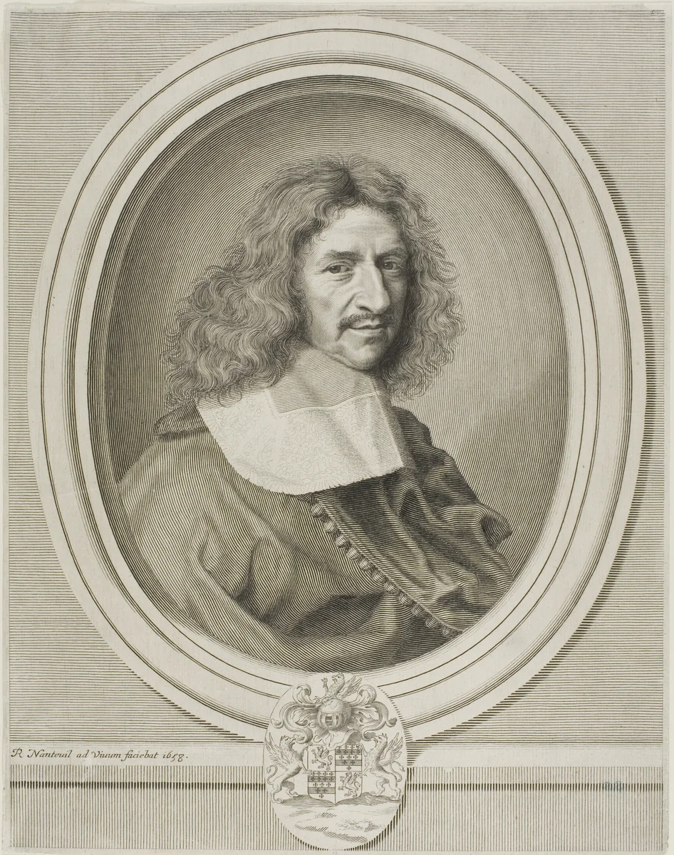 Louis Hesselin by Robert Nanteuil, print, 1658