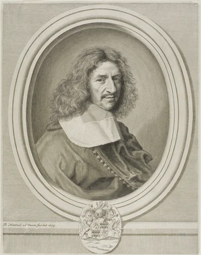 Louis Hesselin by Robert Nanteuil, print, 1658