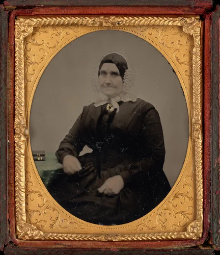 Portrait of a Woman by British 19th Century, photograph, 1855-1865