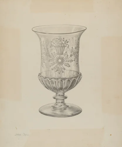 Vase by John Dana, index of american design, 1940