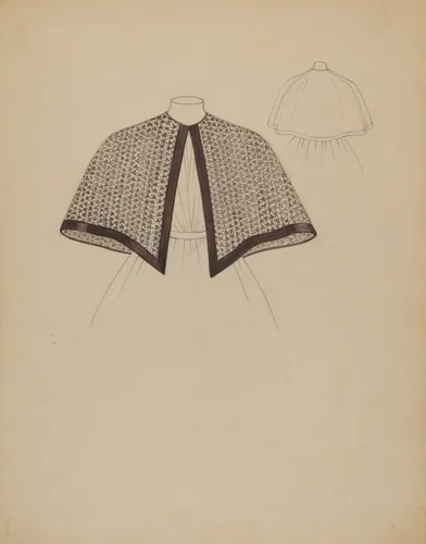 Cape by Rosalia Lane, index of american design, 1937