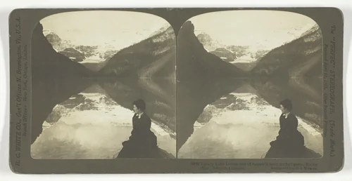 Lovely Lake Louise one of nature's most perfect gems, Rocky Mts., Alberta, Canada by H. C. White Company, photograph, 1906