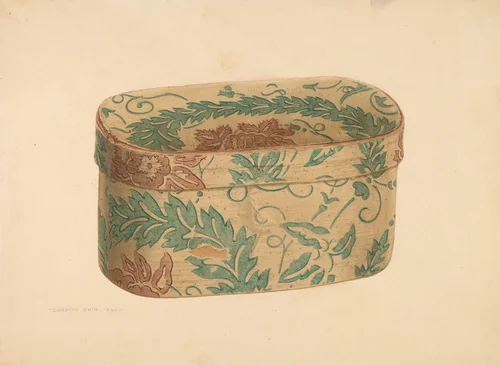 Bandbox by Dorothy Dwin, index of american design, 1940