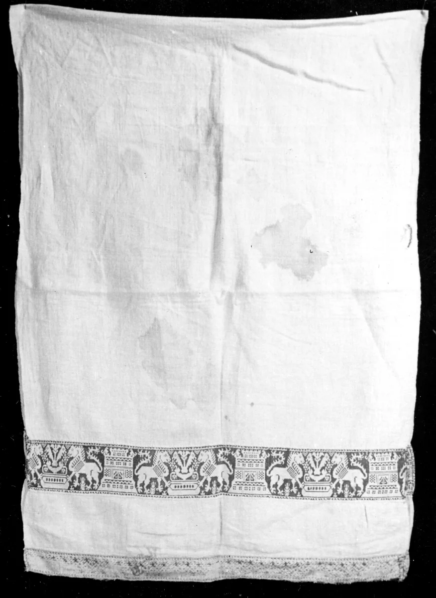 Towel by Italy, textile, 1601-1700