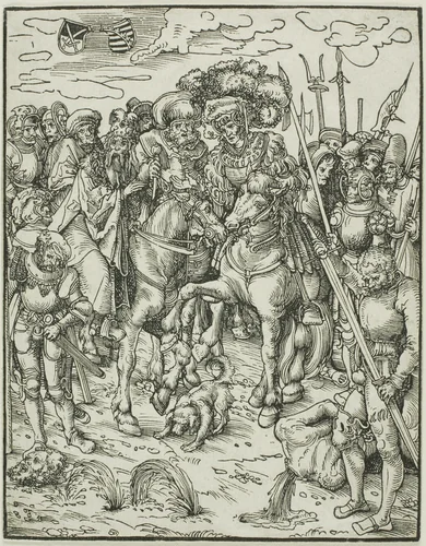 Saint Paul, from The Martyrdom of the Apostles by Lucas Cranach the Elder, print, 1507-1517