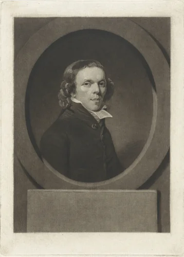 Portret van de predikant Johannes Henricus Hacke by Charles Howard Hodges, print, 1795