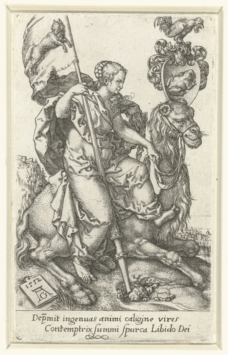 Lust by Unknown, print, 1552