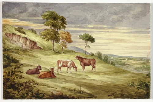Deer Park, possibly Kilkenny by Elizabeth Murray, painting, 1843