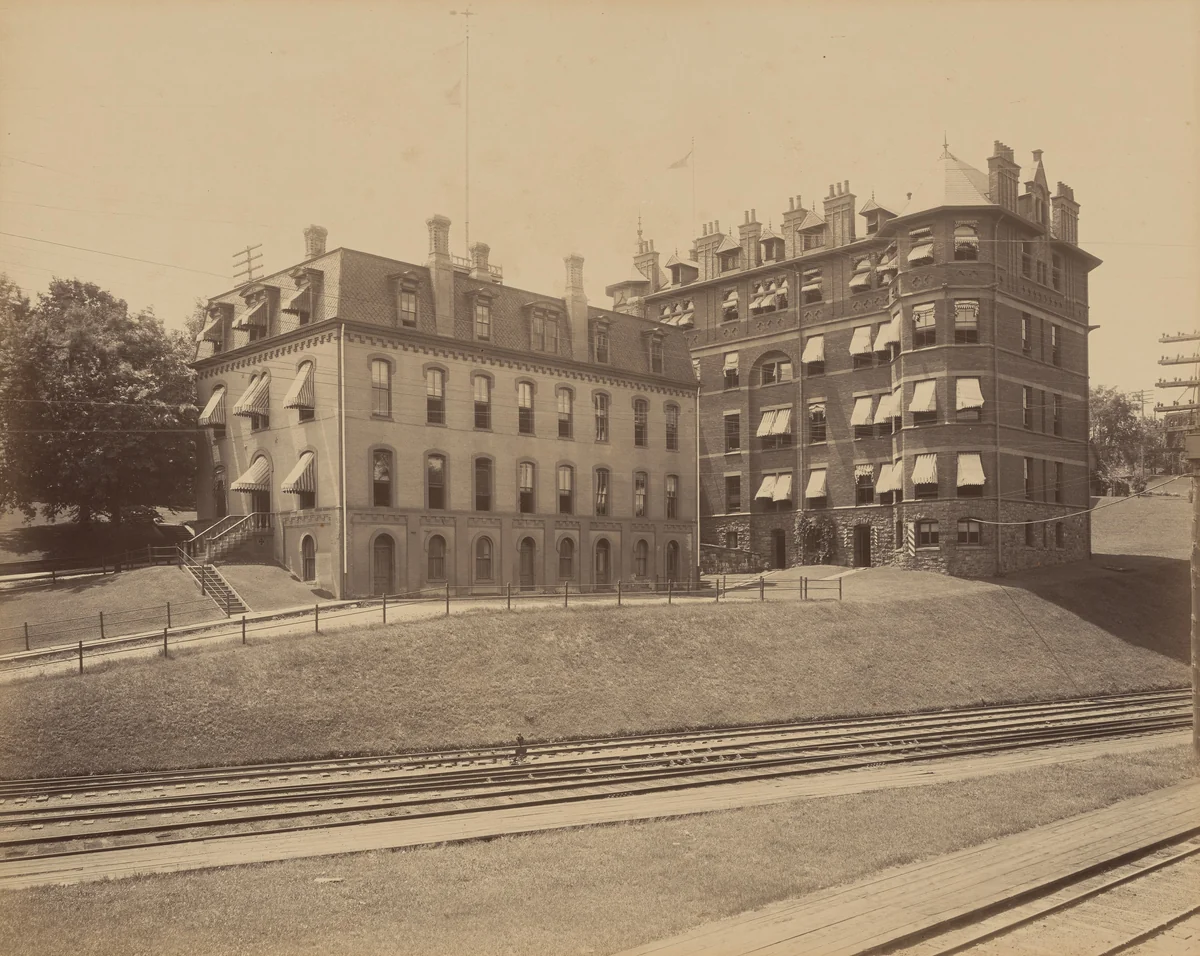 South Bethlehem General Office Buildings by William H. Rau, photograph, 1890-1900