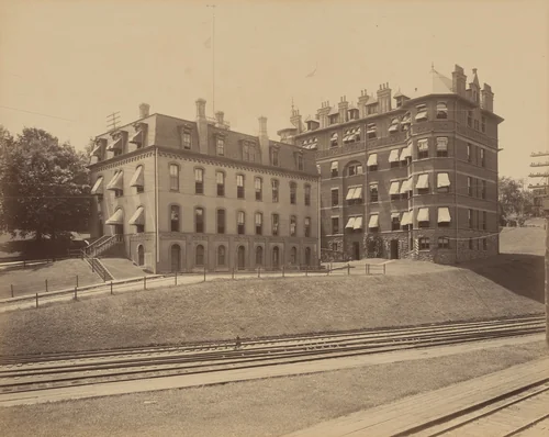 South Bethlehem General Office Buildings by William H. Rau, photograph, 1890-1900