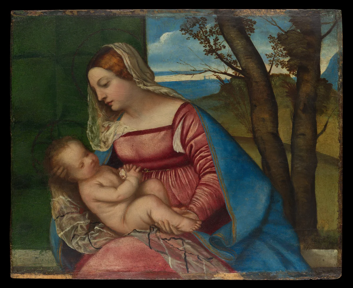 Madonna and Child by Titian, painting, 1503-1513