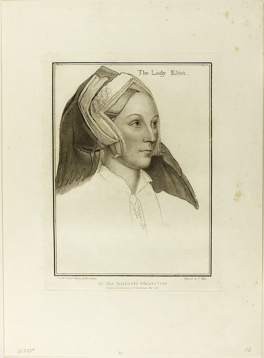 Lady Elyot by Francesco Bartolozzi, print, 1792