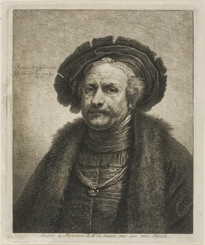 Portrait of Rembrandt by Georg Friedrich Schmidt
Rembrandt van Rijn, print, 1771
