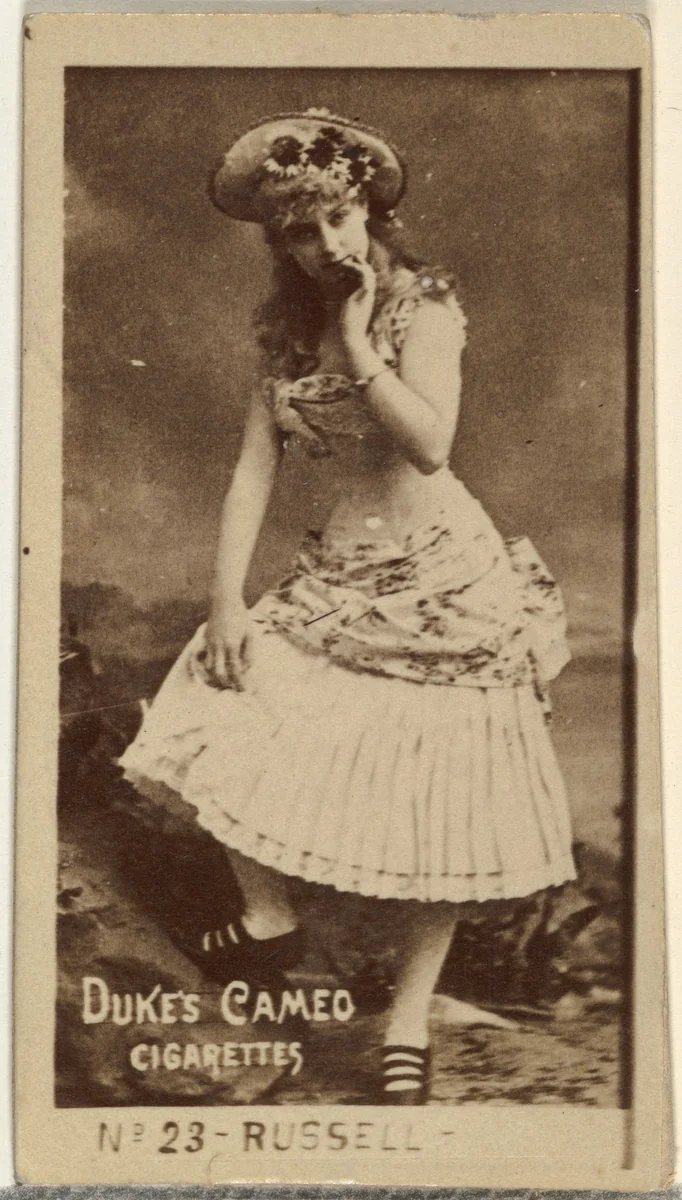 Untitled by W. Duke, Sons & Co., photograph, 1880-1889