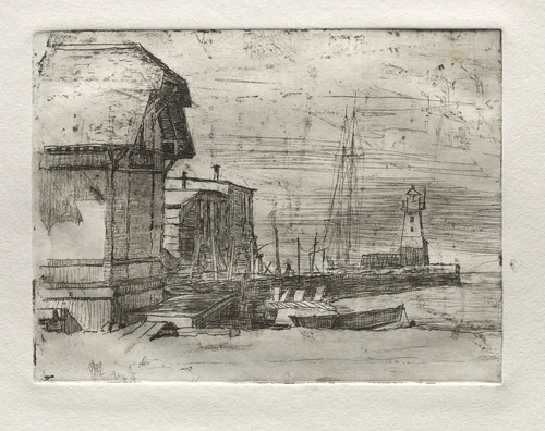 West Pier by Otto H. Bacher, print, 1878