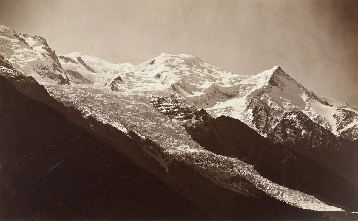 The Ascent of Mont Blanc by Louis-Auguste Bisson, Auguste-Rosalie Bisson, photograph, 1860