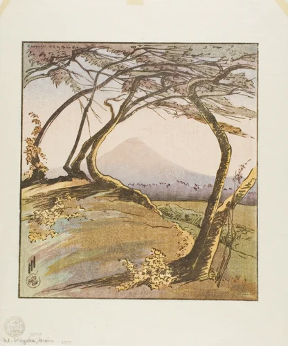 Mount Orizaba by Helen Hyde, print, 1912