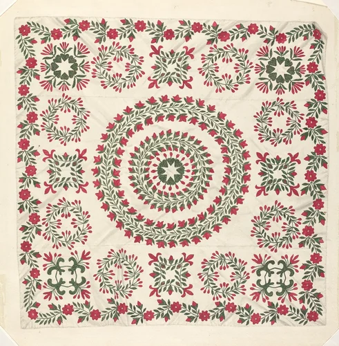 Bedspread by Margaret Concha, index of american design, 1938