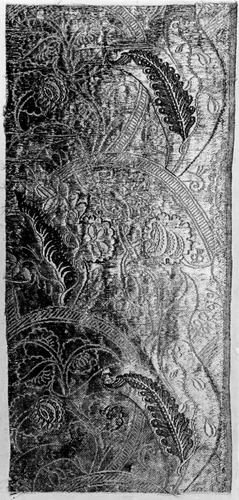 Fragment by France or Italy, textile, 1701-1800