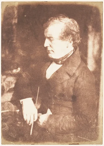 William Etty by Hill and Adamson, photograph, 1843-1847