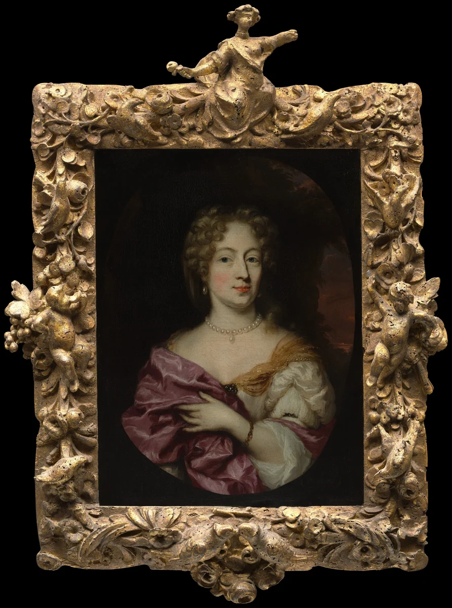 Ingena Rotterdam (died 1704), Betrothed of Admiral Jacob Binkes by Nicolaes Maes, painting, 1676
