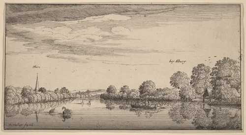 Albury by Wenceslaus Hollar, print, 1645