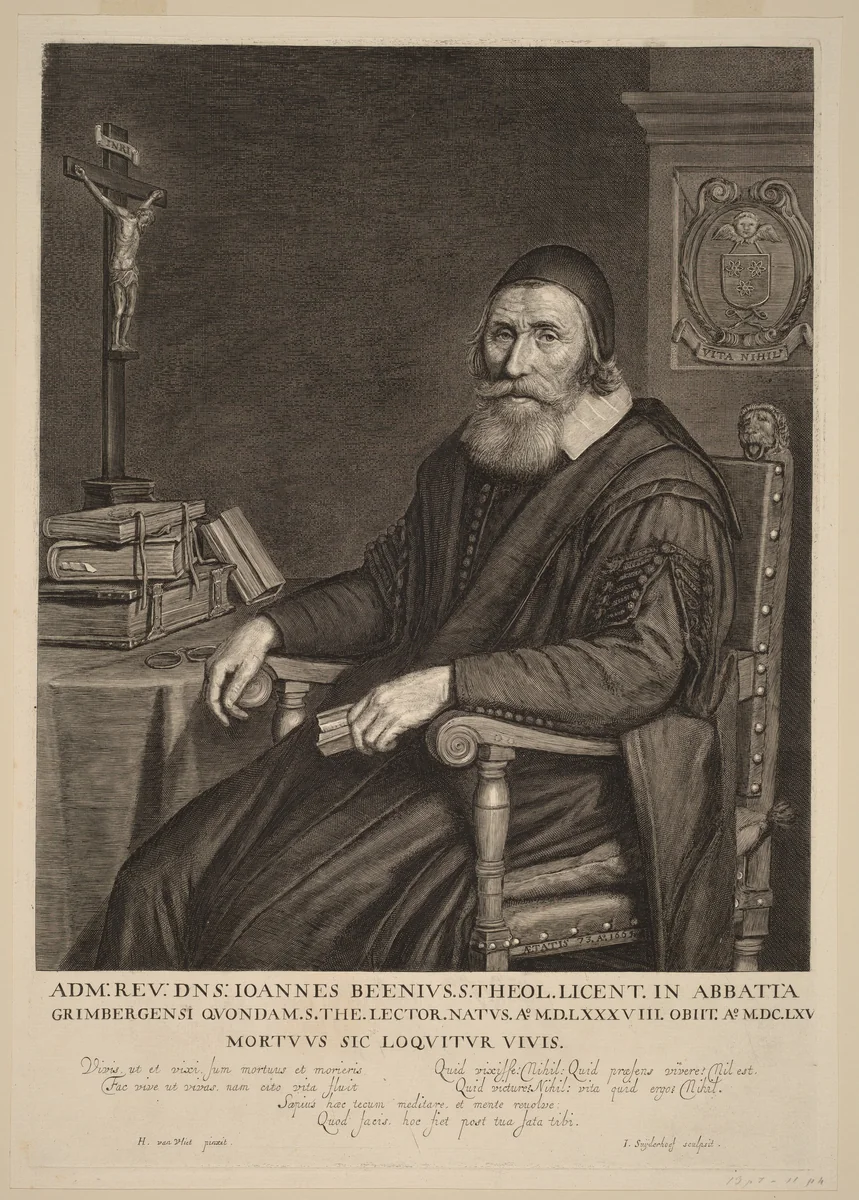 Johannes Been by Jonas Suyderhoff, print, 1661