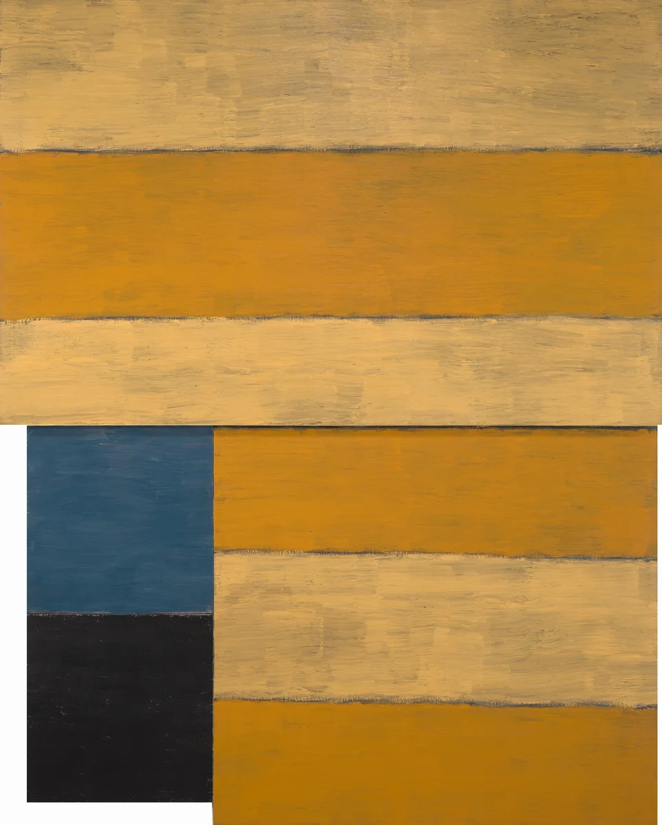 All There Is by Sean Scully, painting, 1986