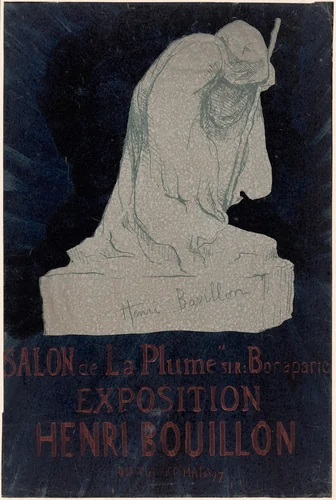 Salon de la Plume - Exposition Henri Bouillon, May 3-30, 1897 by Bouillon, design, 1897