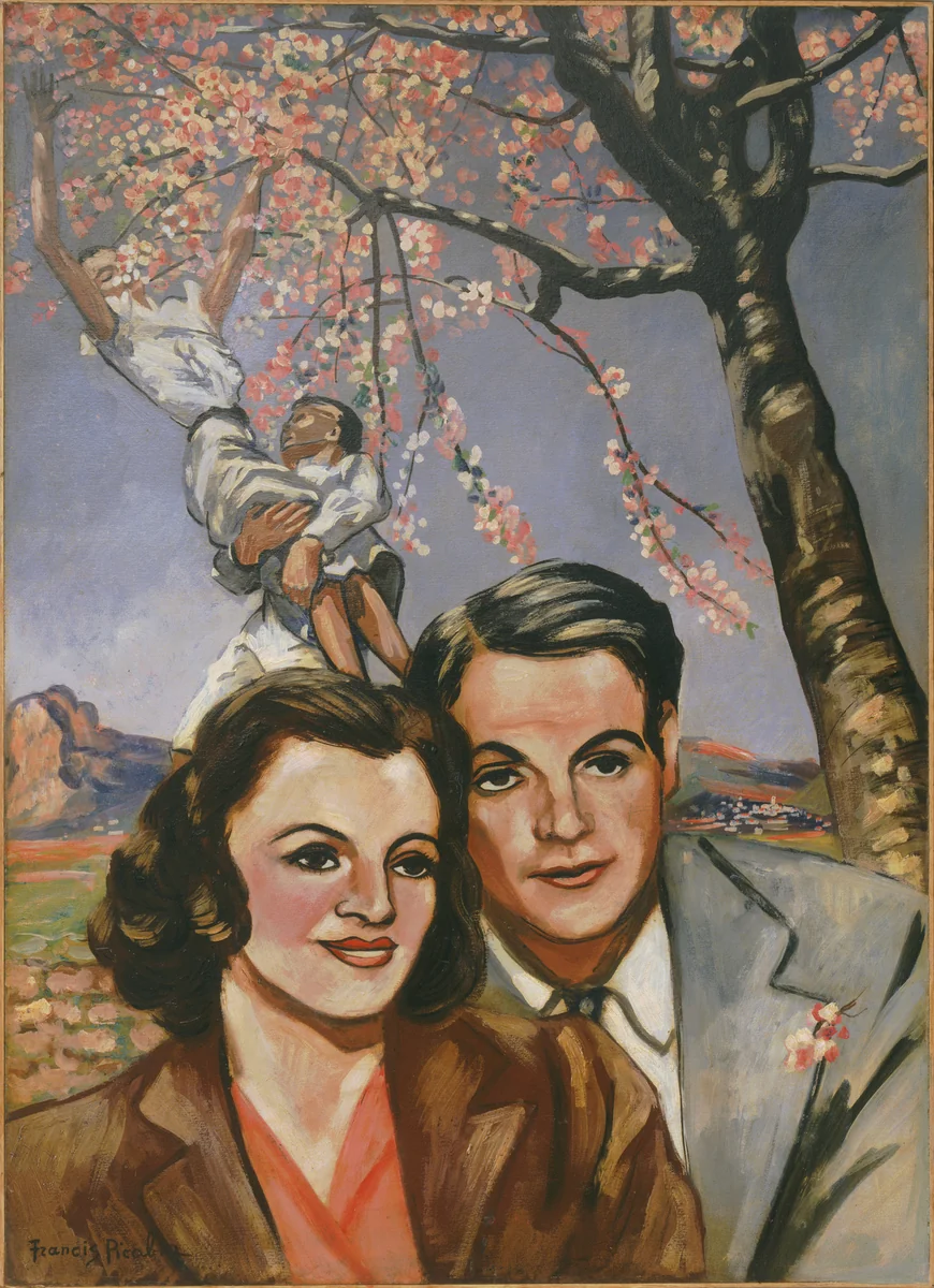 Portrait of a Couple by Francis Picabia, painting, 1942