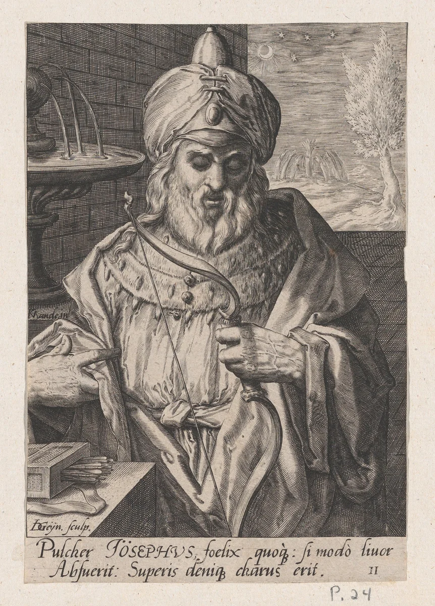 Joseph, from The Twelve Sons of Jacob by Jacques de Gheyn II, print, 1584-1594