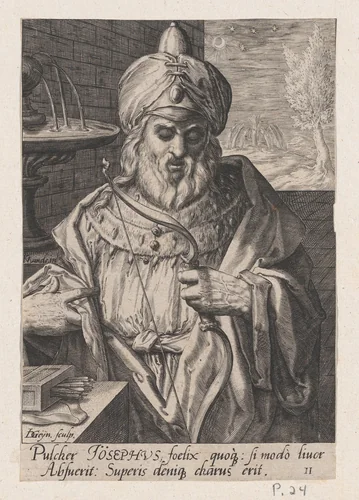 Joseph, from The Twelve Sons of Jacob by Jacques de Gheyn II, print, 1584-1594